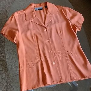 Ellen Tracy 💯% Silk Blouse